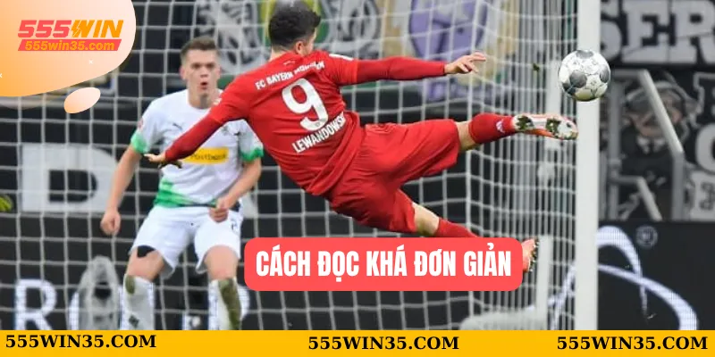 Cách đọc khá đơn giản